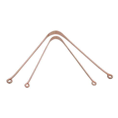 Copper Tongue Cleaner Set of 2, Relief From Bad Breath, Oral Hygiene...
