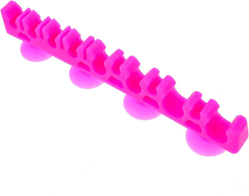 1Pcs Silicone Make up Brush Holder Cosmetic Brush Drying Rack Silicone Makeup Brush Storage Rack Bursh Display Stand with Suction Cup for Bursh an...