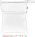 Damero 2 Pack Travel Wet Dry Bag Organizer with 2 Pockets and Handle for Cloth Diaper, Baby Clothes, Pumping Parts, Swimsuit and More, Cute and Sp...