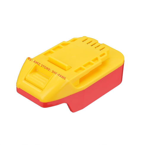 Adapter# Compatible with Porter Cable/Black+Decker 20v (NOT Old 18v) Slider Lithium Batteries Fits DeWalt 20v MAX XR Cordless Tools (US Stock) - A...