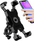 2024 Upgraded Bike Phone Mount, Easy Install and Quick Release Bicycle - Motorcycle Handlebar Phone Mount Holder, Bike Phone Holder for iPhone and...