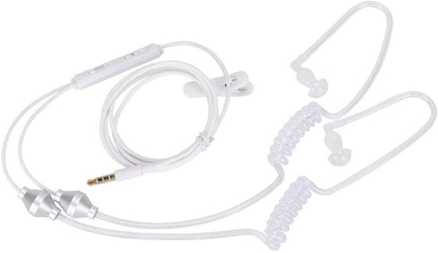 Socobeta Earphone 3.5mm Mobile Phone Earphone Air Acoustic Tube Anti-Radiation Headphone with Earbud...