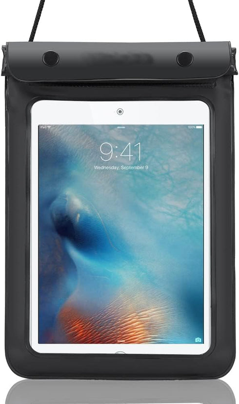 Waterproof Tablet Case Pouch Dry Bag for Kindle Paperwhite/Oasis E-Reader, iPad Mini 7.9’’ 8.3’’, Galaxy Tab A9 A7 Lite 8.7’’, A 8.0’’, E 8.0’’, S...