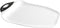 Dexas Chop & Scoop Cutting Board, 11 by 15 inches, White with Black Handle...