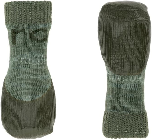 RC Pet Products Sporty PAWks Anti-Slip, Stylish, Functional, Protective Dog Socks | XX-Small, Olive Heather...