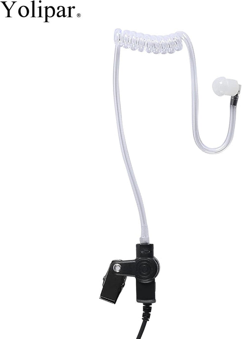 RDM2070D 2-Pin 2-wire Motorola Walkie Talkies Earpiece Surveillance Kit Compatible with CLS1410 CLS1110 CP200D GP300 GP2000 BPR40 Radio with Big P...