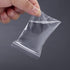 Small Plastic Bags, 400 PCS Mini Baggies, 4 Assorted Sizes, Transparent Jewelry Bags, Mini Zip lock Bags, Resealable Poly Bags for Pill, Beads, Sc...