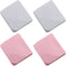 4PCS 5x4.5cm White and Pink Plastic Shower Curtain Clip Wind and Splash Clip Suitable for Fixing Shower Curtains and Bed Linen and Memo Pad...