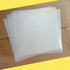 12 Sheets 7.5 mil Mylar Sheet 12 x 12 inch Milky Translucent PET Blank Stencil Making Sheet for Cricut, Silhouette, Cut Tool Template Material (7....