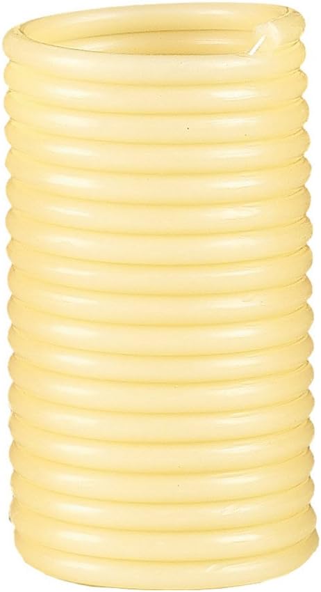 Candle by the Hour 80-Hour Citronella Candle Refill, Eco-friendly Natural Beeswax with Cotton Wick,Yellow...