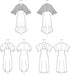 McCall's Misses' Empire Waist Dress Sewing Pattern Kit, Design Code M8406, Sizes 16-18-20-22-24, Multicolor...