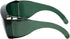 Calabria 3000 Large Fit Over Safety Glasses Fitover Prescription Eyewear Green Men Women Wrap Around Tint Anti Scratch Glare...