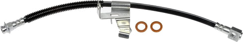 Dorman H380908 Front Passenger Side Brake Hydraulic Hose Compatible with Select Models, Black...