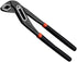 Edward Tools Pro Water Pump Pliers 10” - Heavy Duty Groove Joint Pliers with Quick Adjust - Cobra Bite Non Slip Teeth - Ergo Grip Handle...