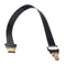 xiwai JSER-Brands CYFPV Mini HDMI Male to Micro HDMI Male Extension FPC Flat Cable 1080P for FPV HDTV Multicopter Aerial Photography (0.5M)...