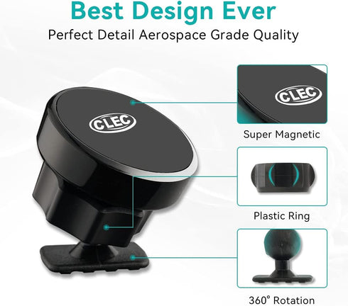 Car Phone Holder fit for Mercedes-Benz GLA-Class,Air Vent Phone Mount fit for GLA-Class 2015-2020,CLA-Class 2014-2019,Custom fit Magnetic Phone Ho...