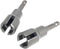 (2pc) Power Wing Nut Driver Set,Slot Wing Nuts Drill Bit Socket Wrenches Tools Set,1/4" Hex Shank Drills Bits for Panel Nuts Screws Bolt...