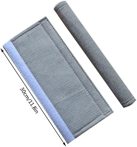 FLYPARTY 2X Refrigerator Door Handle Covers Protective Electrical Kitchen Appliances Gloves Fridge Microwave Dishwasher Door Cloth Protector - Catches Drips,Smudges,Fingerprints Dust Covers (Gray)