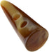 10pcs Large Horn Imitation Tooth Toggle Buttons Compatible with Coat Jacket Blazer Cream Bone...