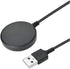 Charger Compatible with Galaxy Watch 3 / Active 2 / Active (Not for Galaxy Watch 42/46mm), Charging Dock Cradle Stand Station 3.3ft USB Cable (Bla...