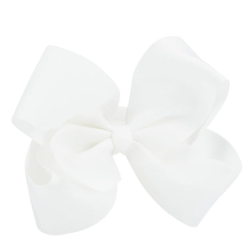 MEEDEE Fashion Cute White Bow Headband for Girls Toddlers 3 Year Old, Little Girl Grosgrain Headband for Casual Wear Party Dress Decoration...