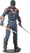 McFarlane Toys DC Multiverse Bloodsport (The Suicide Squad) 7" Action Figure with Build-A King Shark Piece and Accessories...