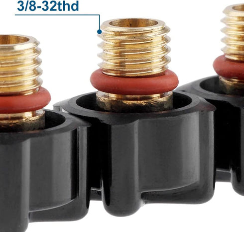 Mtsooning 5PCS 41V33 TIG Short Gasket Insulator Back Cap Consumables Replacement for TIG Welding Torch DB PTA WP 9 20 25 Series...