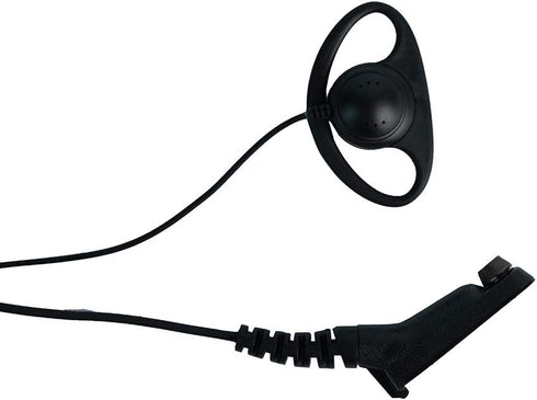 Motorola Xpr 6550 Earpiece, D Shape Surveillance Ear piece Headset with Ptt Mic for Motorola 2 Way Radio Walkie Talkie XPR7550 XPR6350 XPR7350 755...
