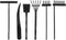 Toyvian Outdoor Decor Outdoor Decor 6 Pieces Mini Zen Garden Kit Black Rake Meditation Sand Zen Garden Tools Rock Sand Garden Tools Accessories fo...