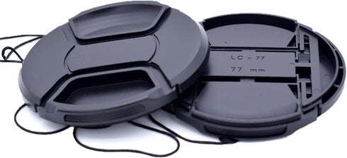 77mm Camera Lens Cap Compatible for Nikon 18-35mmf/3.5-4.5DIF-ED,AF18mmf 2.8D,28-300mmf/3.5-5.6GEDVR Lens and for Canon EF300mmf/4LUSM,EF400mmf/5....