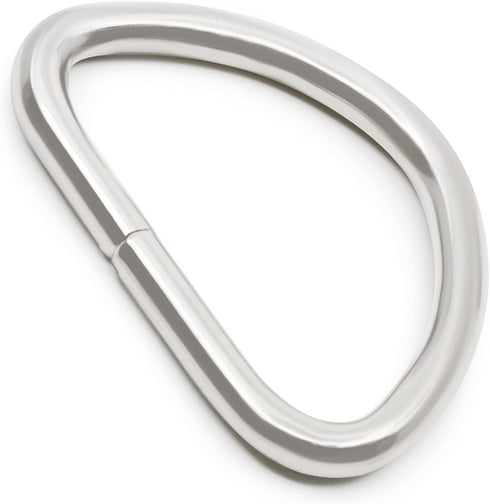 Dritz 117-34-65 D-Rings, Nickel, 3/4-Inch 4-Count...