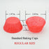 Red Cupcake Liners Greaseproof Paper Standard Baking Cups for Wedding Party and More, 150-Count...