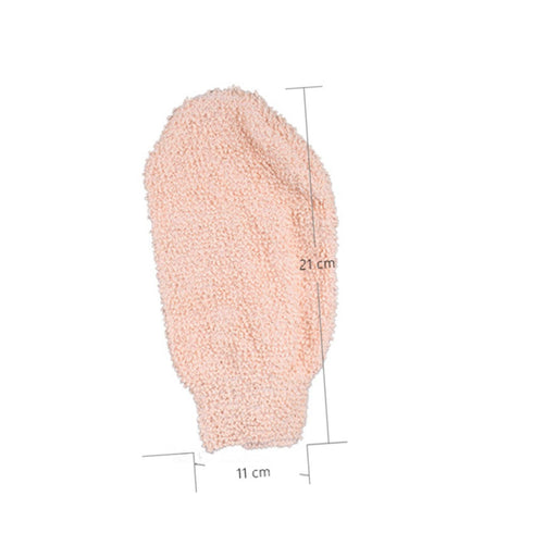2pcs Bathing Gloves Bath Scrub Gloves Face Sponge Loofah Gloves Exfoliating Sponge Bathrobes for Girls Bath Massage Glove Mittens for Women Exfoli...