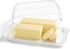 Lifewit Butter Dish with Lid for Countertop, Extra Large Plastic Butter Holder Container with Handles&Markings in Kitchen Organization, Perfect fo...