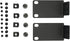 Rack Mount Kit 19 Inch Rack Ears for Dell PowerConnect Series and Some Buffalo GU/MP Series Switches...