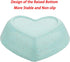 3 Pack Hamster Food Dish Small Cute Shape Food Bowl for Hamster Hedgehog Small Animals (Green, Blue and Pink)...