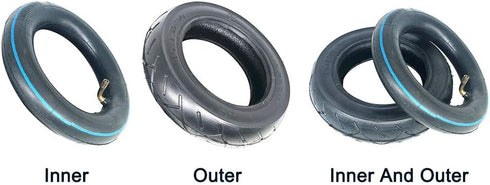 8.5 Inch Scooter Tires Inner and Outer Tubes Tire, 8 1/2 x 2 Pneumatic Tyres, Explosion-proof, Pressure-resistant, for Electric Scooters (size:Inn...
