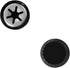 987101 Wheel Hub Caps Replacement Parts for Weber Grill Wheels Weber Charcoal Kettle Grills Weber Genesis Older Series Grills Wheel Caps Kenmore G...