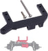 TRX4 Servo on Axle Mount, Aluminum TRX4 SOA Mount 4-Link Suspension for 1/10 RC Crawler Car, CNC Aluminum Servo Mount for Traxxas TRX4 (Black)...