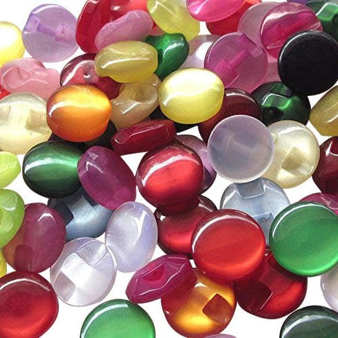 Chenkou Craft New Cat's Eye Button Craft Sewing Baby 100pcs (Mix)...