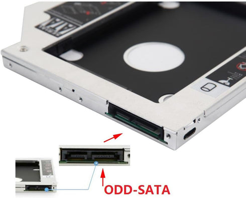 DY-tech 2nd Hard Drive HDD SSD Optical Bay Caddy Frame Tray for ASUS X555L X555LA K555L Q551L R554L R556L GUC0N...