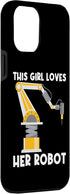 iPhone 14 Plus Cool Robotics Art For Girls Kids Robot Robotics Engineering Case...