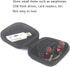 Portable Square Earphone Carrying Case Mini Pouch Storage for Smartphone Earphone Bluetooth Headset Small Storage Bags, 2-Pack...