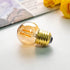 G40 G14.5 E26 LED Bulb Amber 1W Low Watt Edison Bulb 10 Watt Warm White 2200K Vintage LED Globe Night Light Bulb for Ceiling Fan, Chandelier, Vani...