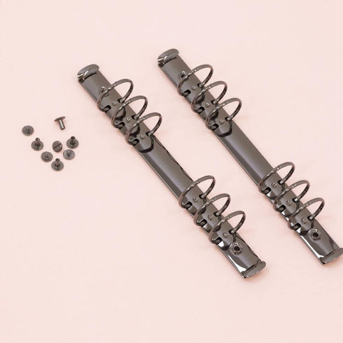Craftelier - Kit of 2 Mechanisms for 6-Ring Filing Cabinets | Size Approx. 22,7 cm - Diameter of Rings 3,3 cm - Distance Between Rings 1,9 cm | In...