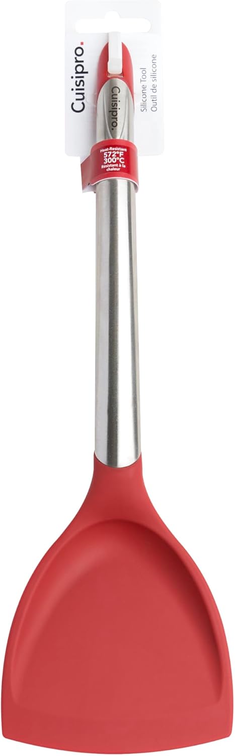 Cuisipro Silicone Wok Turner, 12.5-Inch, Red...