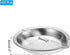 PATIKIL 2" Stainless Steel Paint Pallet, 30Pcs Small Round Makeup Palette Mouth Painting Tray for Mixing Watercolor Artist Craft Art Supply...