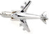 Plane Cufflinks Commercial Jet Pilot Wedding Fancy Gift...