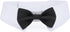 Segarty Dog Bow Tie, Adjustable Black Bowtie Collar for Extra Large Dogs, Dog Neck Tie Tuxedo Comfortable Cotton Boy Pets Grooming Accessories for...
