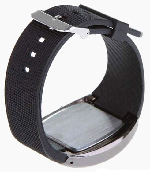 FANMIS Men's Digital Fashion Cobra LED Watches Silicone Iron Triangle Dial Sports Wrist Watch...